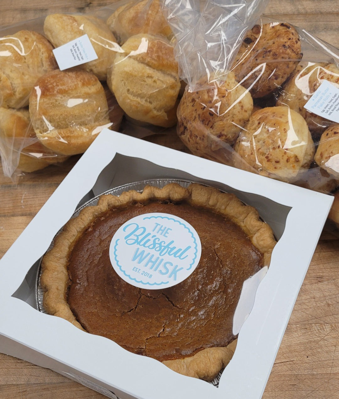 Christmas Pies and Rolls